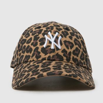 New Era Print Leopard 9forty Cap Caps and Hats