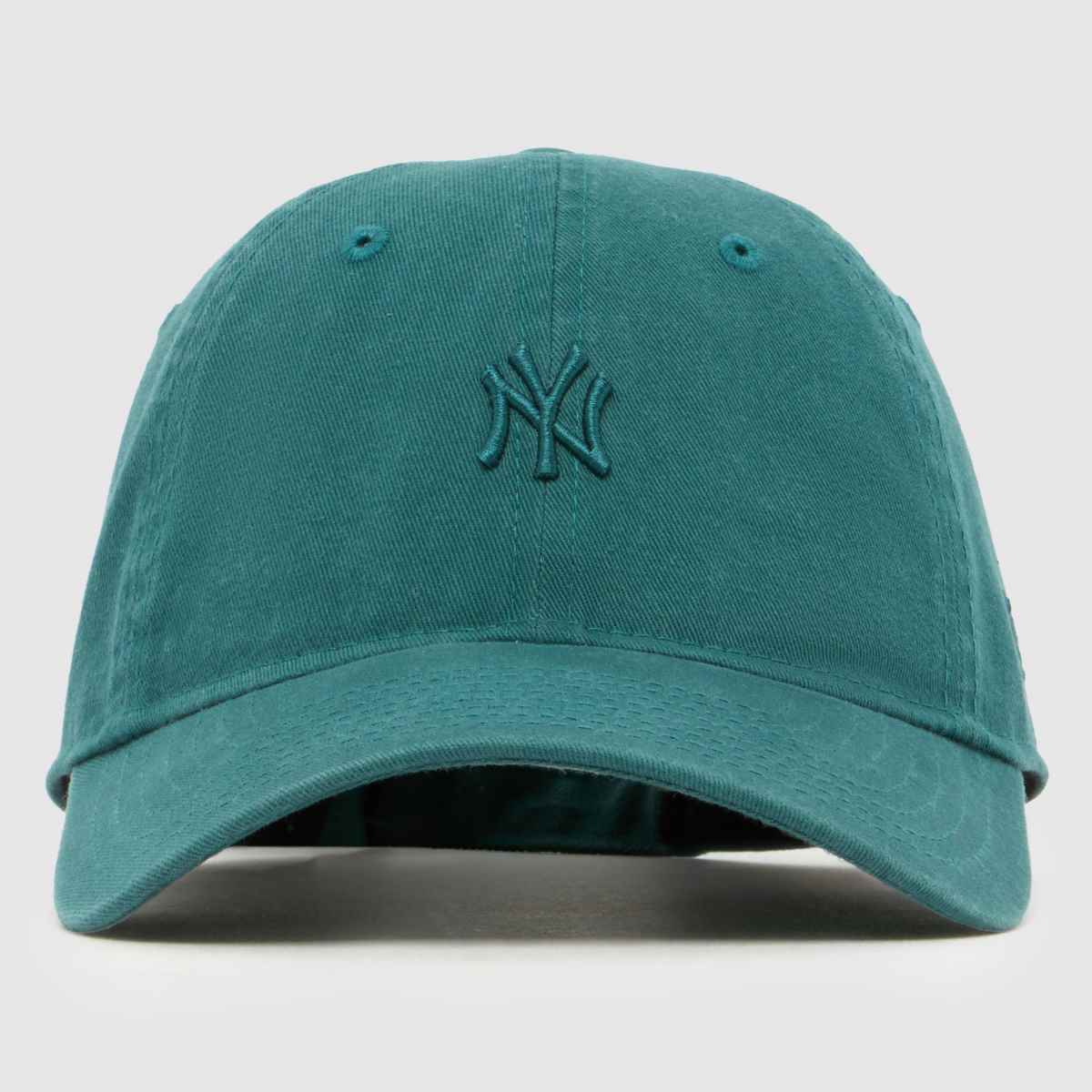 New Era NY Yankees 9TWENTY Cap in Dark Green, Fabric