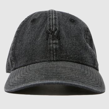New Era Black Multi Denim 9TWENTY Cap Caps and Hats