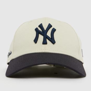 New Era Navy Multi Side Script 9FORTY Cap Caps and Hats