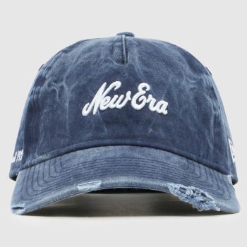 New Era Marineblau 9TWENTY Denim Cap Caps und Hüte