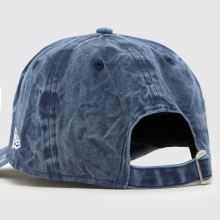New Era 9TWENTY Denim Cap in Navy New Era 9TWENTY Denim Cap,2 of 4