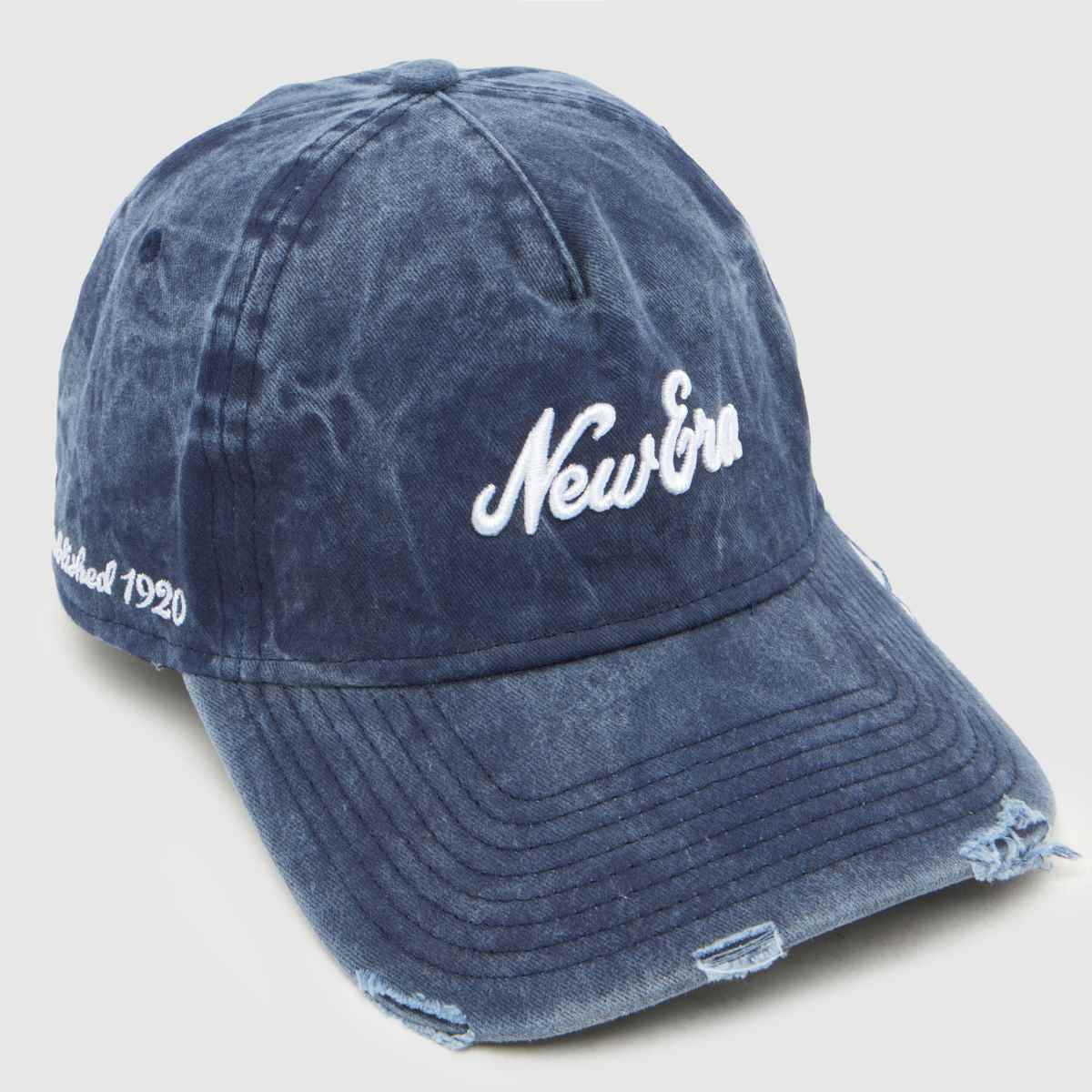 New Era 9TWENTY Denim Cap in Navy New Era 9TWENTY Denim Cap 7