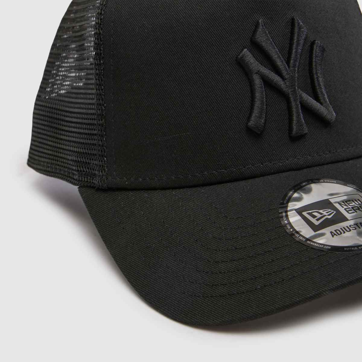 New Era Trucker Cap in Black New Era Trucker Cap 1