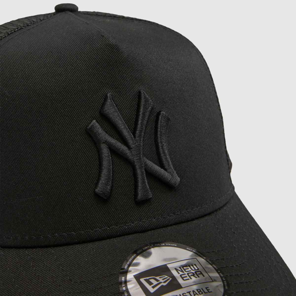 New Era Trucker Cap in Black New Era Trucker Cap 4