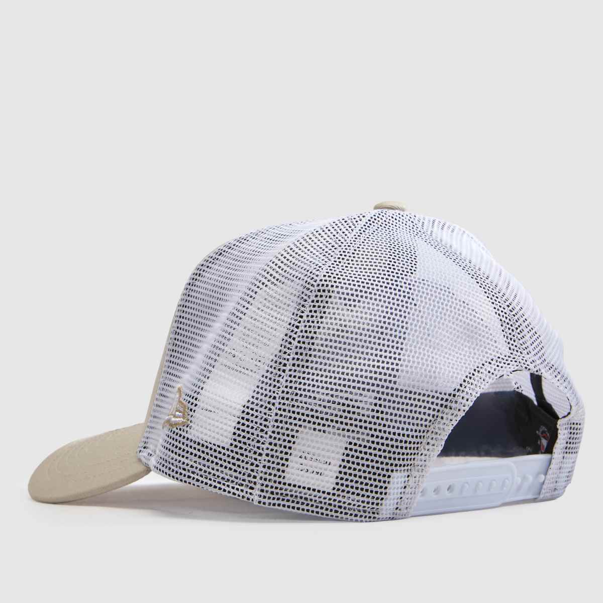 New Era Trucker Cap in Beige New Era Trucker Cap 7