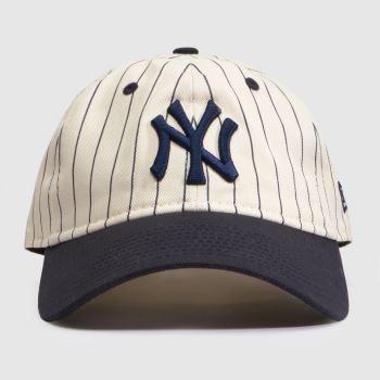 New Era Navy Multi Pinstripe 9TWENTY Cap Caps and Hats