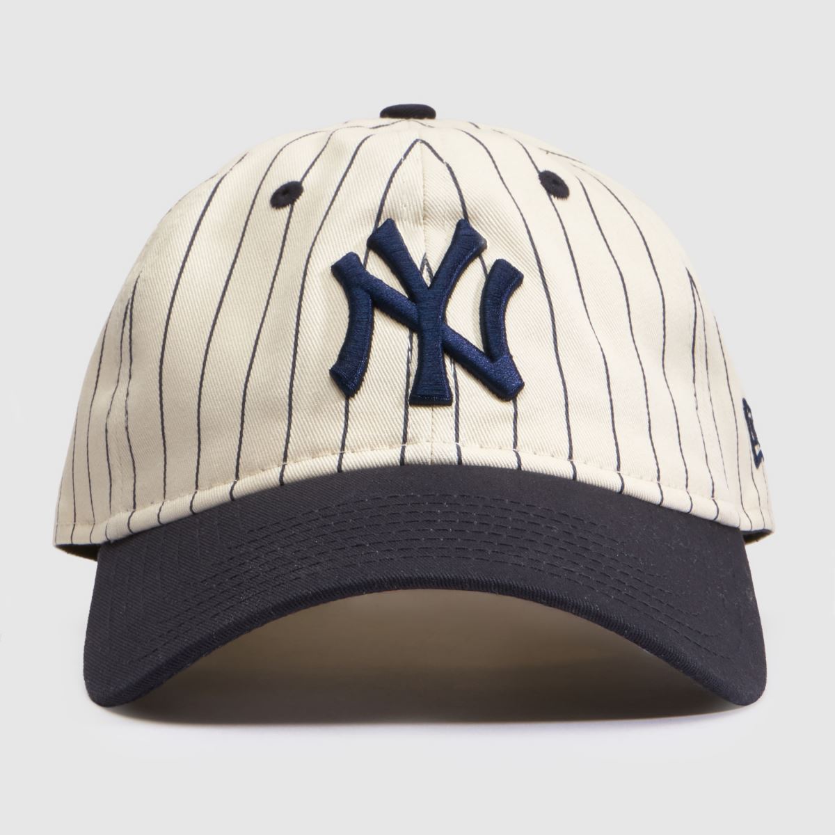 New Era Pinstripe 9TWENTY Cap in Navy Multi New Era Pinstripe 9TWENTY Cap