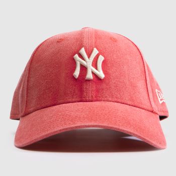 New Era Red 9FORTY Midi Logo Cap Caps and Hats
