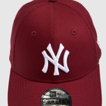 New Era League Essential 9FORTY Cap in Red New Era League Essential 9FORTY Cap,4 of 4