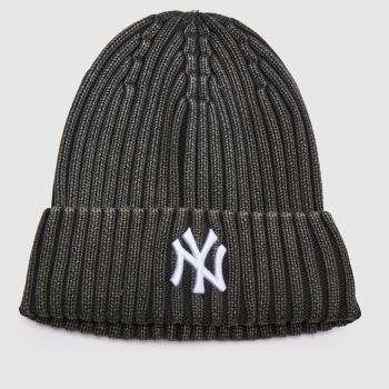 New Era Black Yankees Beanie Caps and Hats
