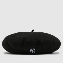 New Era Wool Script Beret in Black New Era Wool Script Beret,1 of 4