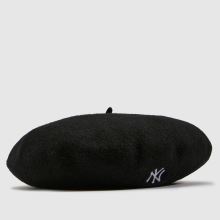 New Era Wool Script Beret in Black New Era Wool Script Beret,3 of 4