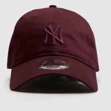 New Era 9TWENTY League Essential Cap in Burgundy New Era 9TWENTY League Essential Cap,1 of 4