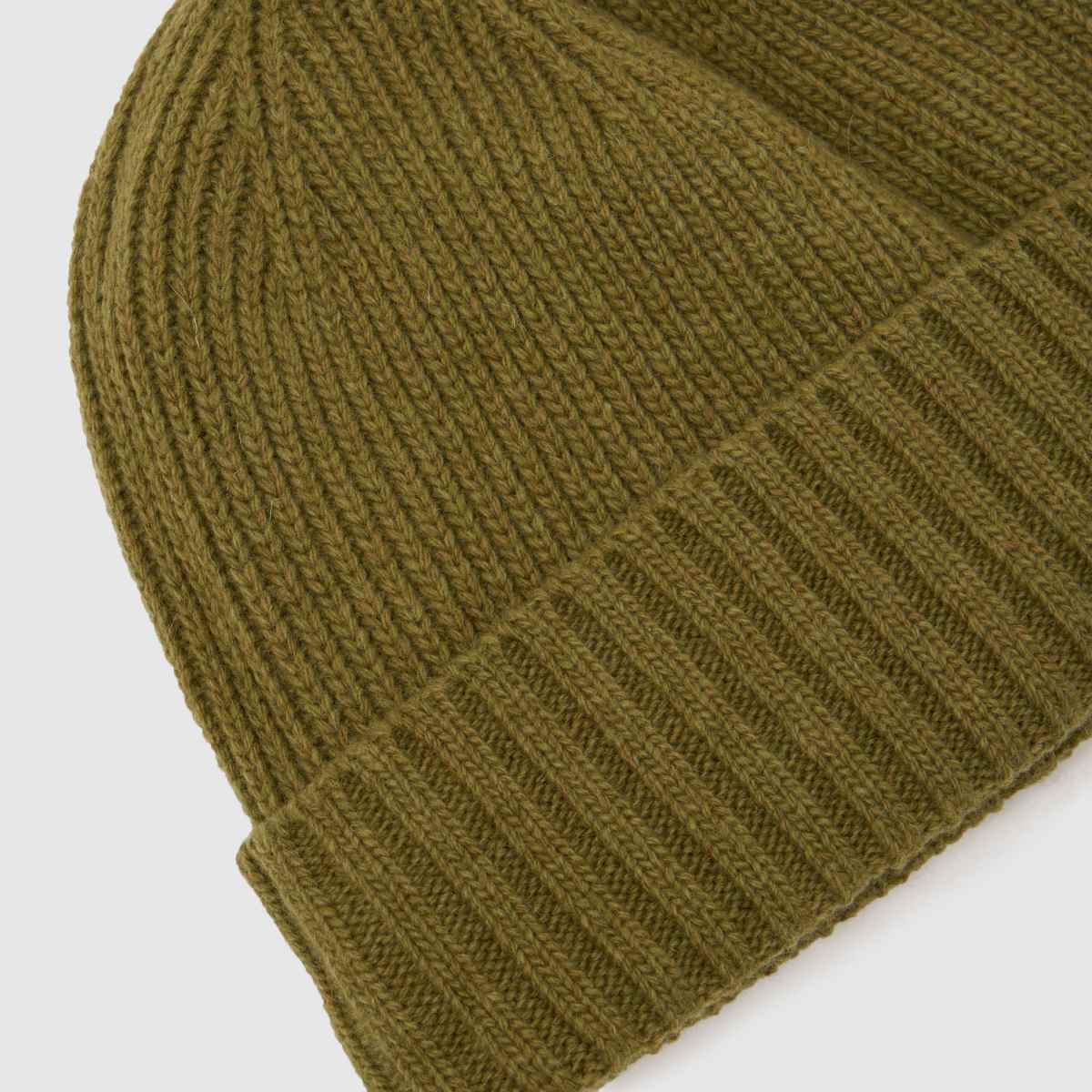 Barbour Carlton Beanie Hat in Khaki Barbour Carlton Beanie Hat 4