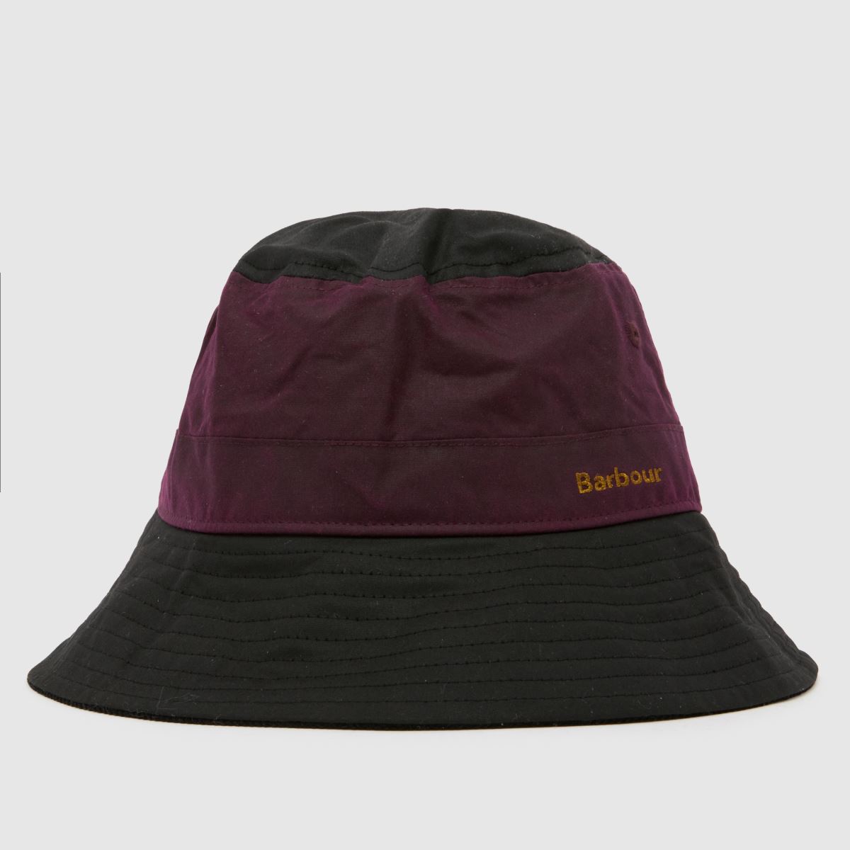 Barbour Bucket Hat in Burgundy, Fabric, Size: Medium