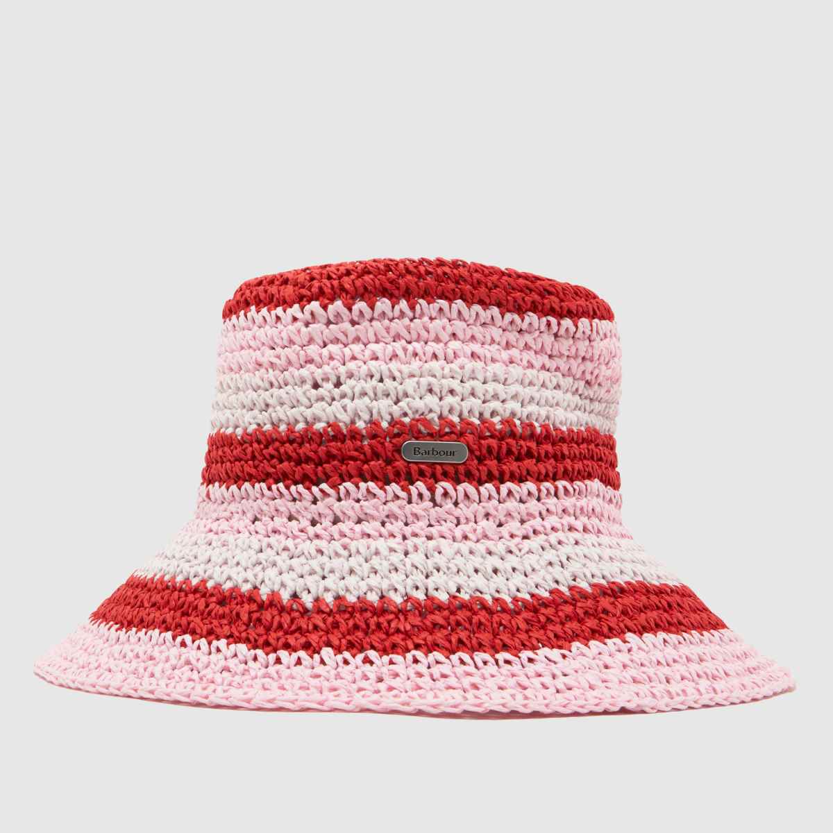 Barbour Pink Multi Esther Crochet Hat