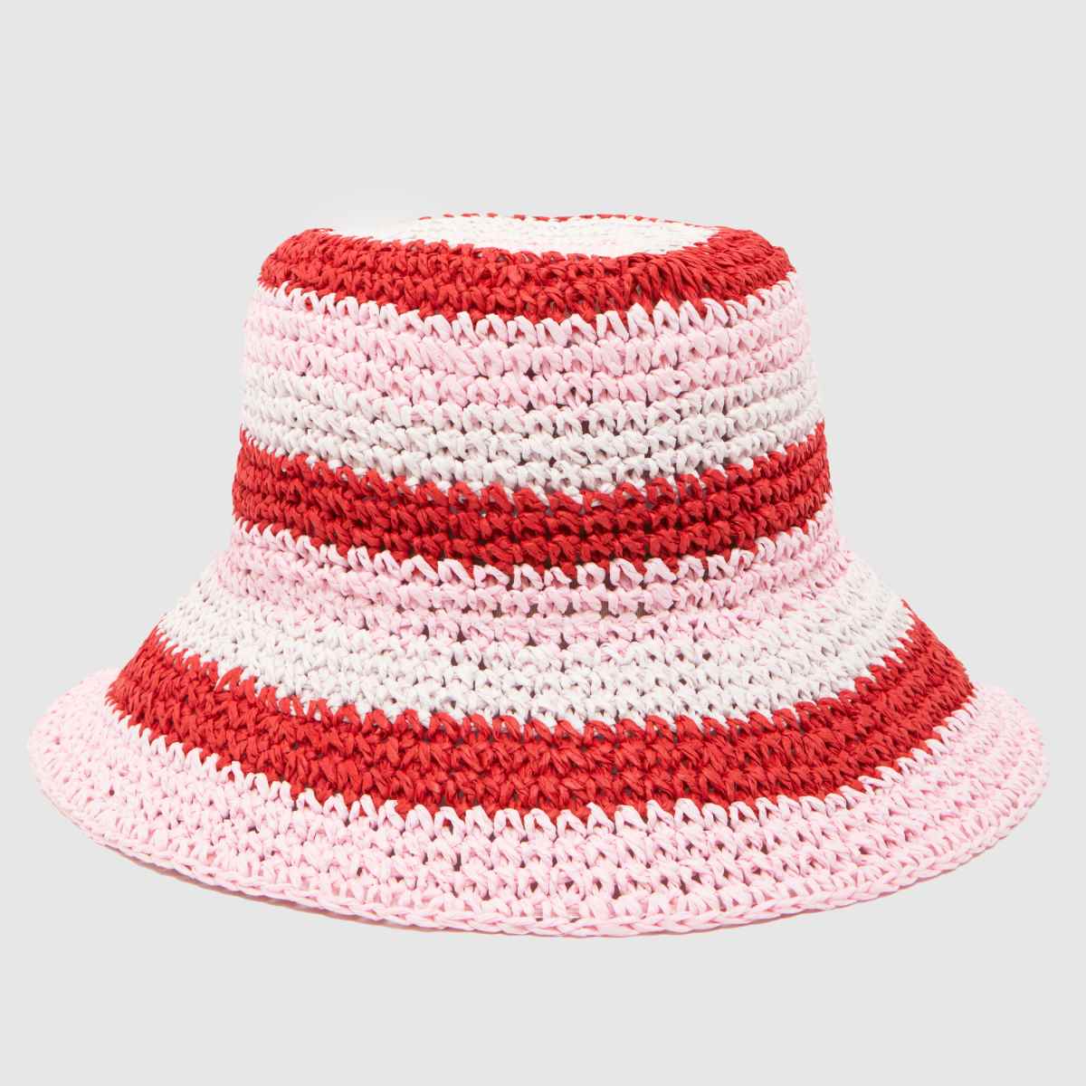 Barbour Esther Crochet Hat in Pink Multi Barbour Esther Crochet Hat 7