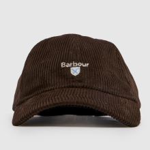 Barbour Preston Cord Cap in Dark Brown Barbour Preston Cord Cap,1 of 4