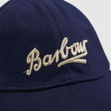 Barbour Bowery Script Cap in Navy Barbour Bowery Script Cap,3 of 4