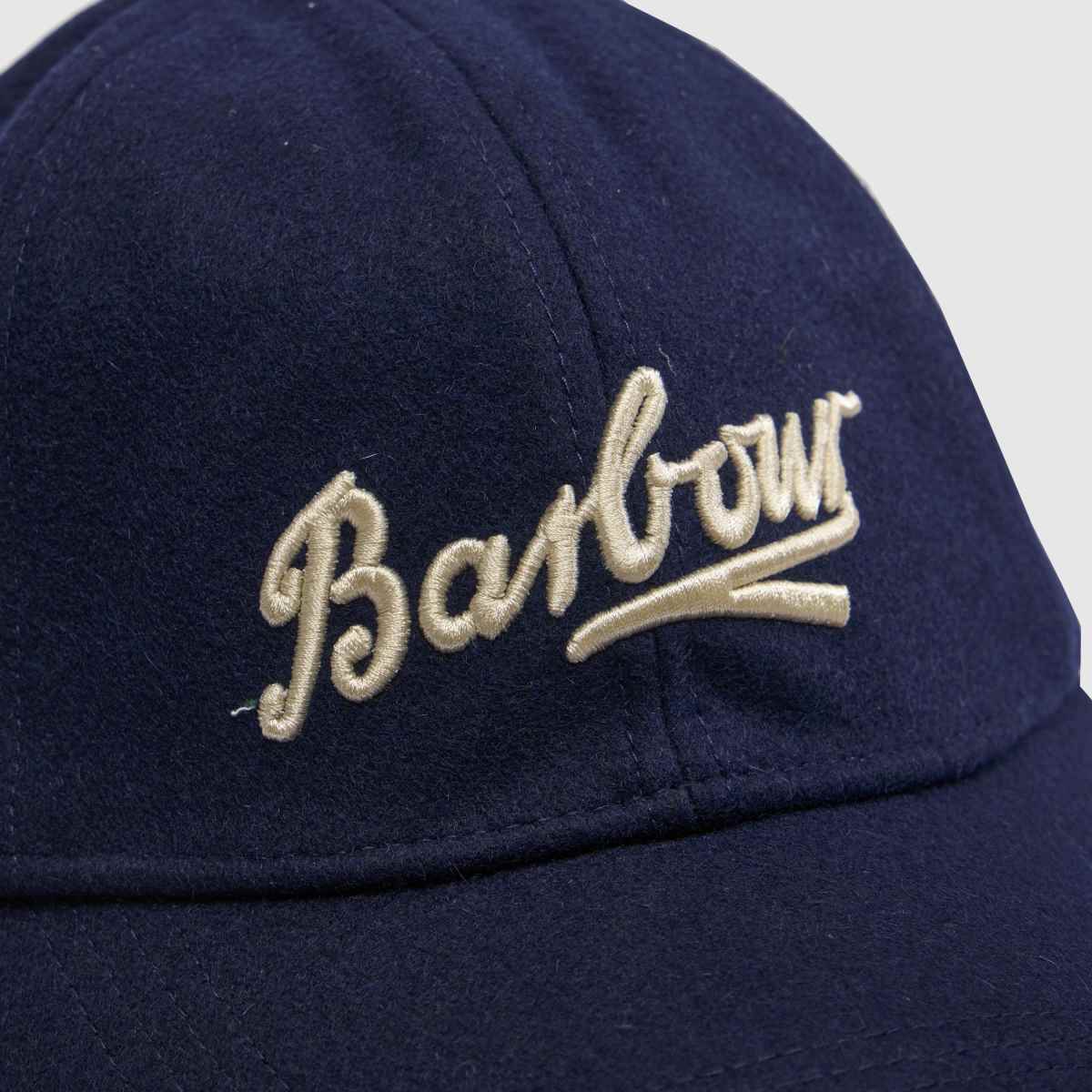Barbour Bowery Script Cap in Navy Barbour Bowery Script Cap 4
