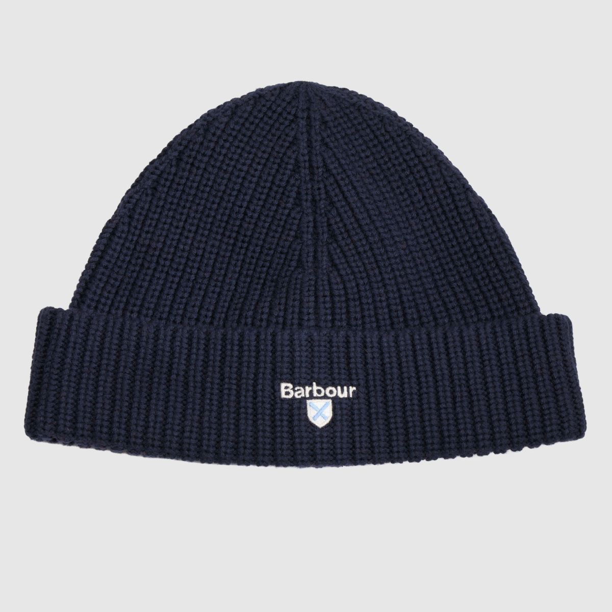 Barbour Cascade Knit Beanie in Navy Barbour Cascade Knit Beanie