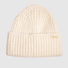 Barbour Meryl Soft Knit Beanie in Off-White Barbour Meryl Soft Knit Beanie,1 of 4