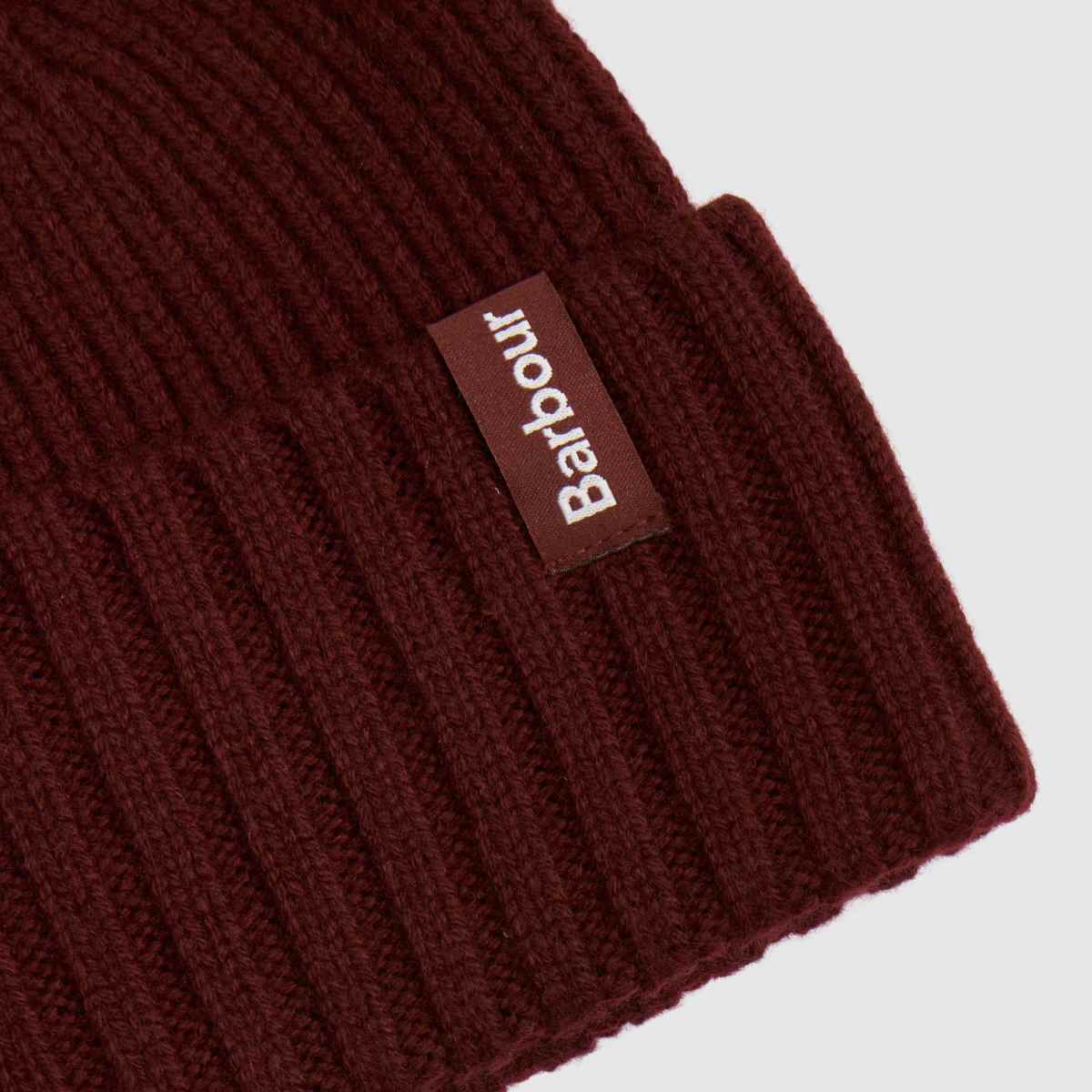 Barbour Danforth Beanie in Burgundy Barbour Danforth Beanie 1