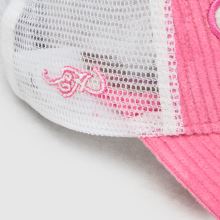 ED HARDY Panel Trucker Cap in Pink ED HARDY Panel Trucker Cap,3 of 4
