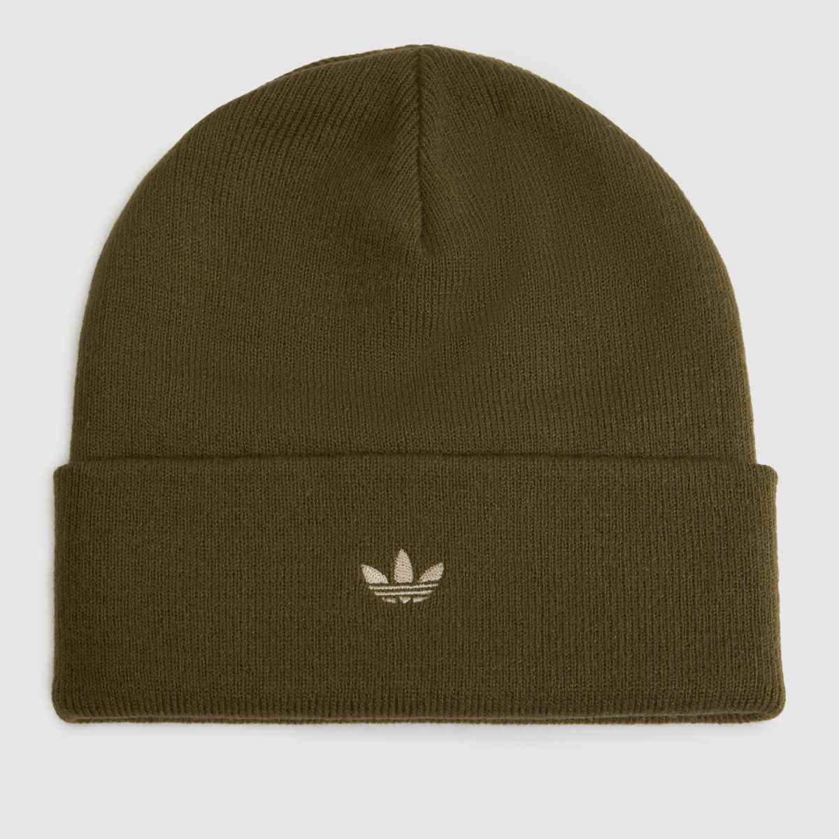 adidas Color Cuff Beanie in Khaki adidas Color Cuff Beanie