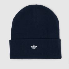 adidas Color Cuff Beanie in Navy adidas Color Cuff Beanie,1 of 4