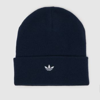 adidas Navy Color Cuff Beanie Caps and Hats