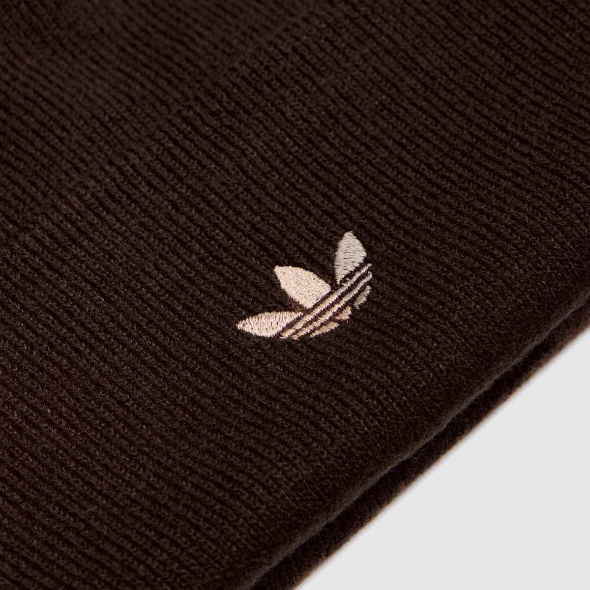 adidas Color Cuff Beanie in Dark Brown adidas Color Cuff Beanie 4