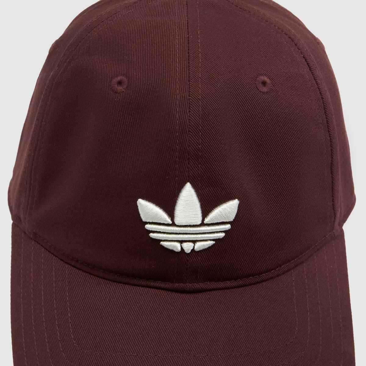adidas Baseball Cap in Burgundy adidas Baseball Cap 7