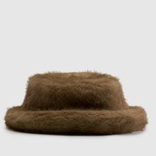 adidas Faux Fur Bucket Hat in Beige adidas Faux Fur Bucket Hat,2 of 4