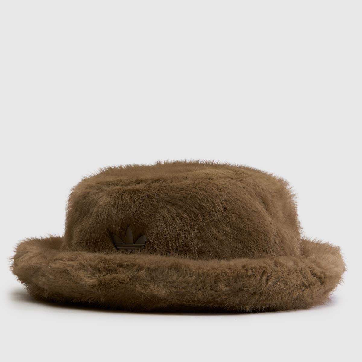 adidas Faux Fur Bucket Hat in Beige adidas Faux Fur Bucket Hat 4