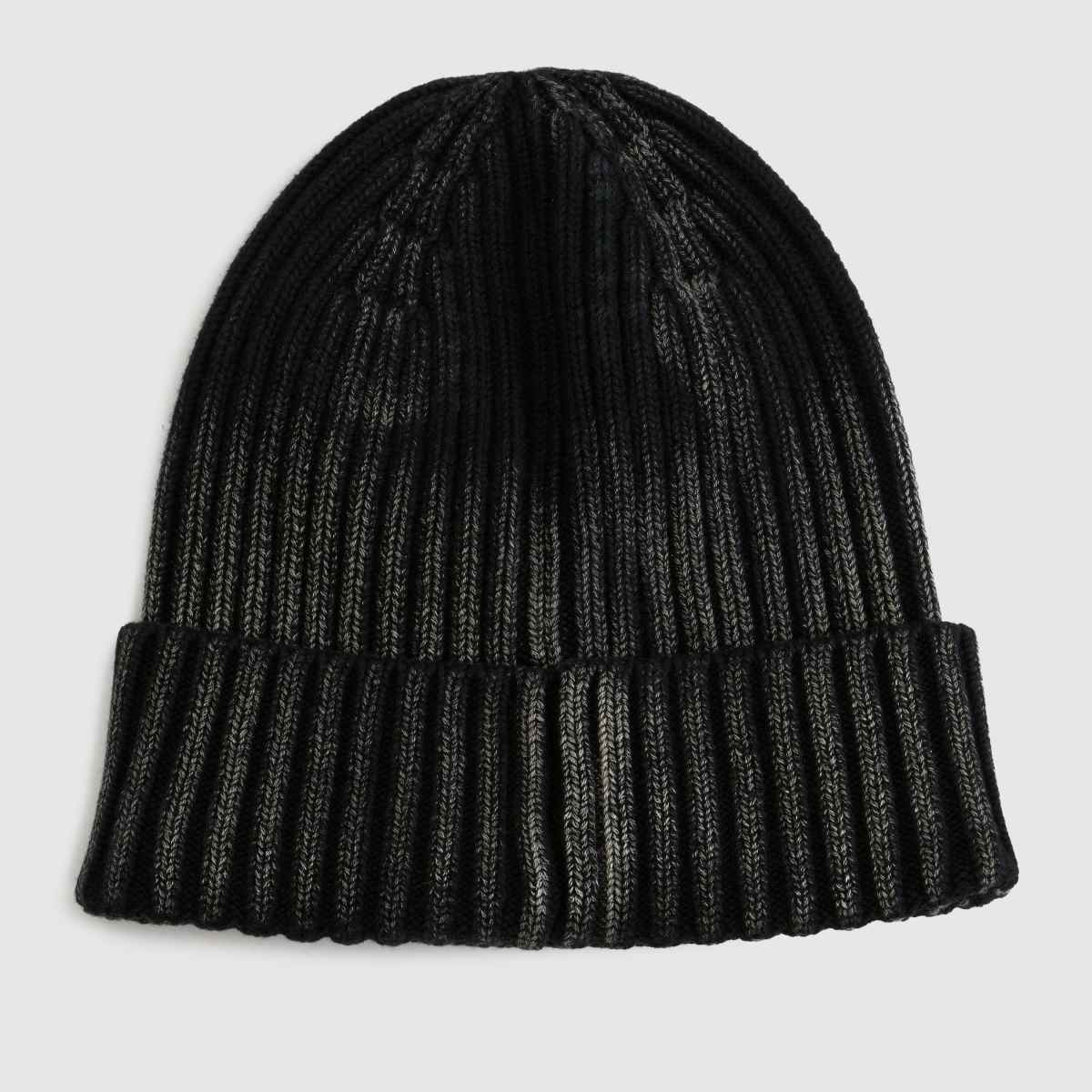 adidas Washed Beanie in Black & Stone Khaki adidas Washed Beanie 1