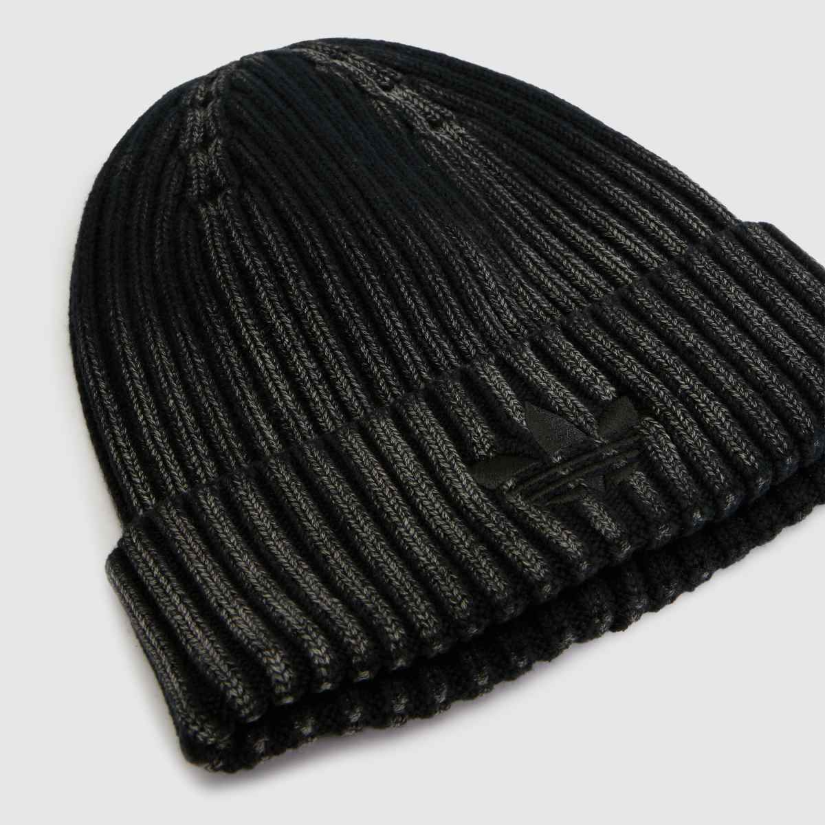 adidas Washed Beanie in Black & Stone Khaki adidas Washed Beanie 4