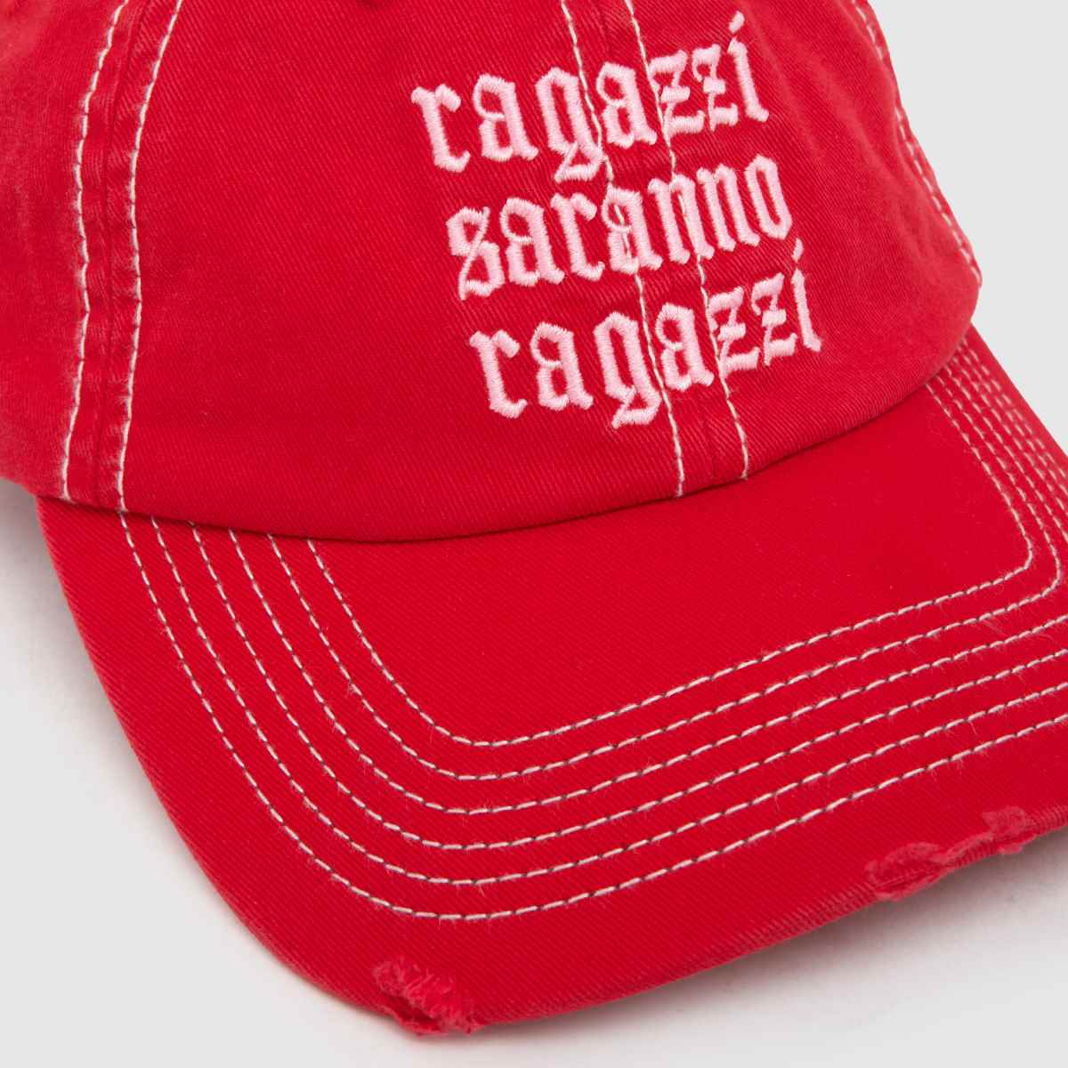 PICA PICA Ragazzi Cap in Red PICA PICA Ragazzi Cap 1