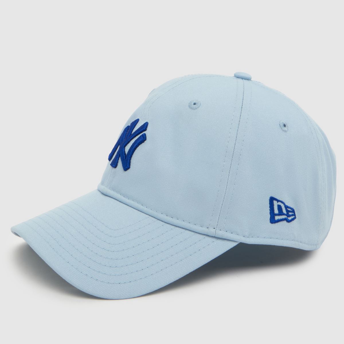New Era 9TWENTY Script Detail in Pale Blue New Era 9TWENTY Script Detail 1