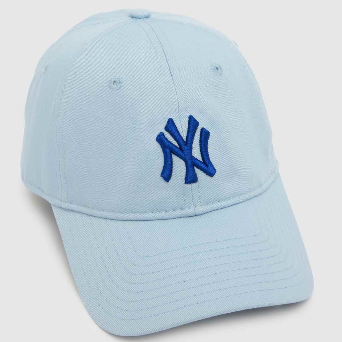 New Era 9TWENTY Script Detail in Pale Blue New Era 9TWENTY Script Detail 4