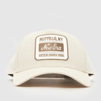 New Era Stone Patch Linen E-Frame Cap Caps and Hats