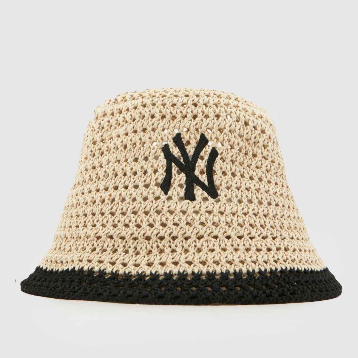 New Era Stone & Black Knitted Bucket Hat
