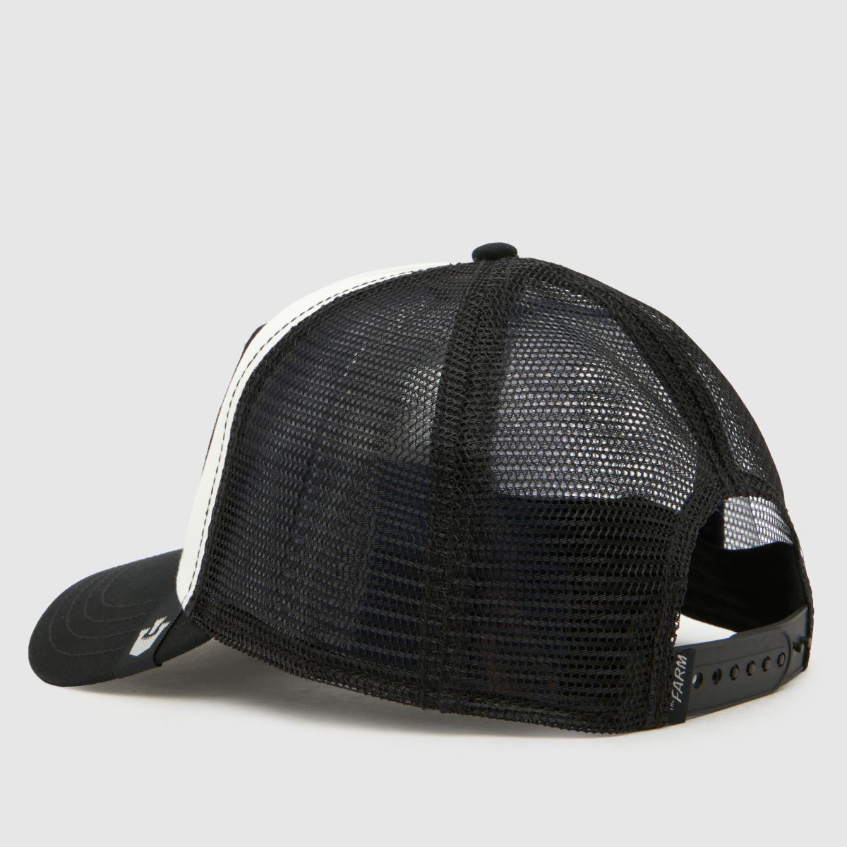 GOORIN BROS Bad Boy Trucker Cap in White & Black GOORIN BROS Bad Boy Trucker Cap 1