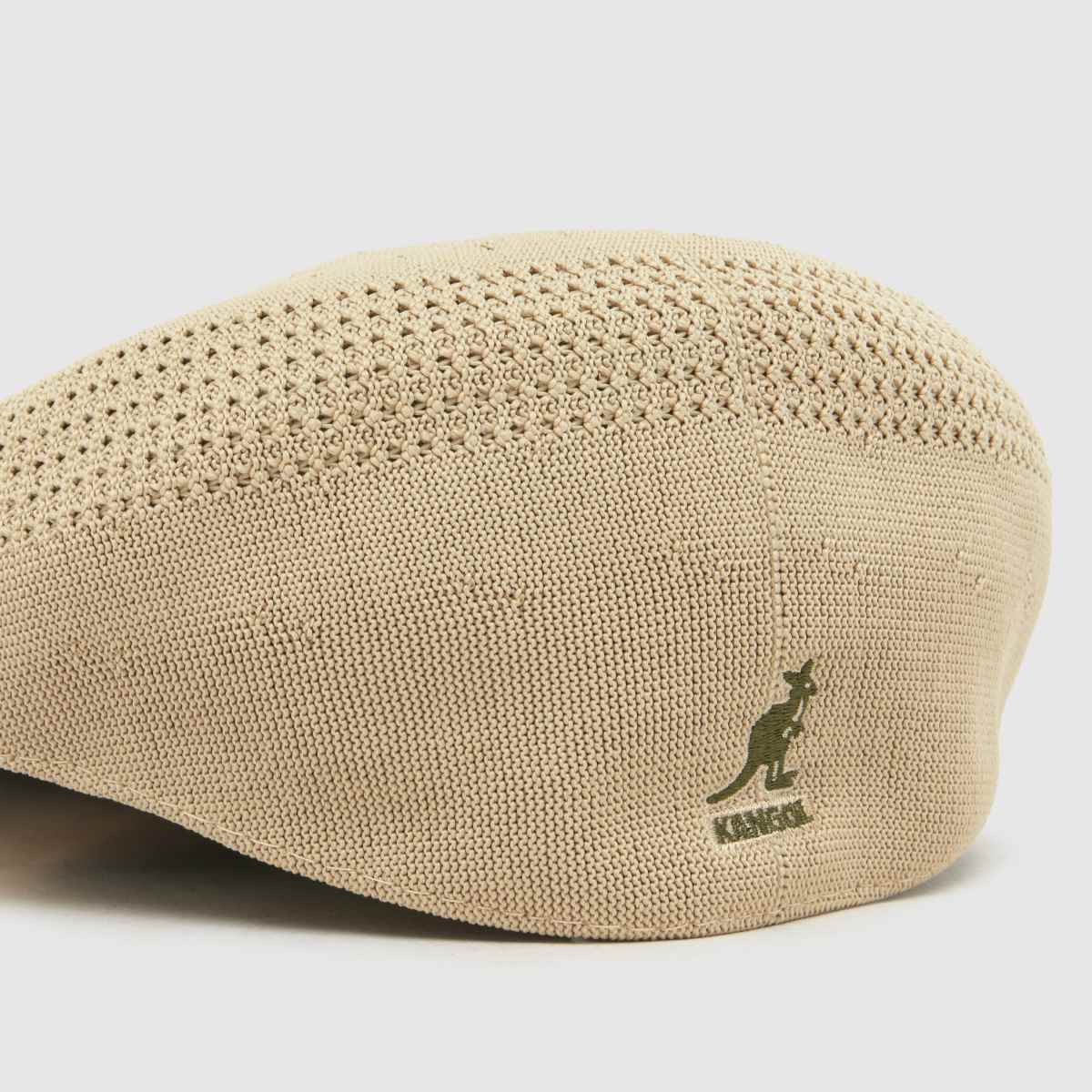 KANGOL Tropic 504 Flat Cap in Beige KANGOL Tropic 504 Flat Cap 1