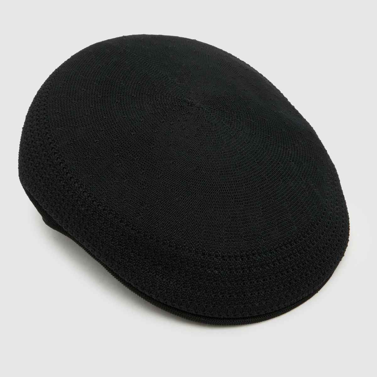 KANGOL Tropic 504 Flat Cap in Black KANGOL Tropic 504 Flat Cap 1