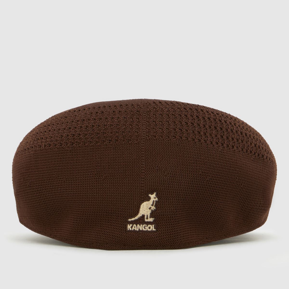 KANGOL Dark Brown Tropic 504 Flat Cap