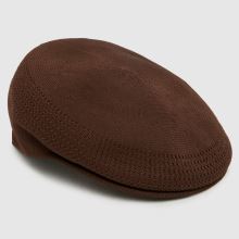 kangol KANGOL Tropic 504 Flat Cap in Dark Brown,2 of 4