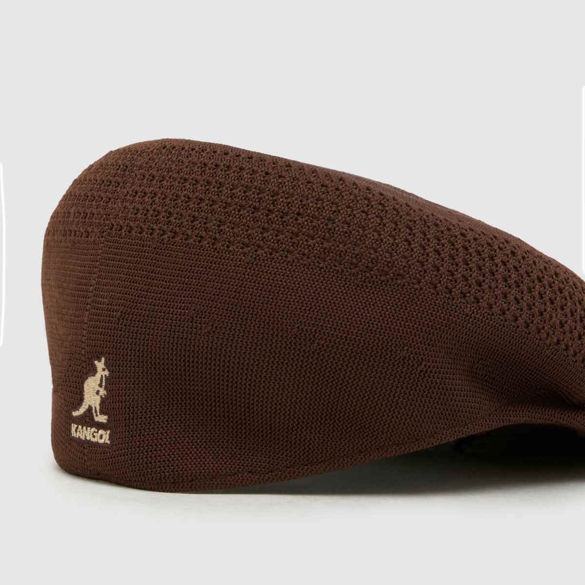 KANGOL Tropic 504 Flat Cap in Dark Brown kangol KANGOL Tropic 504 Flat Cap in Dark Brown 4