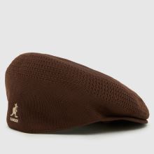 kangol KANGOL Tropic 504 Flat Cap in Dark Brown,4 of 4